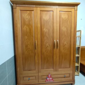 tủ áo gỗ gõ đỏ