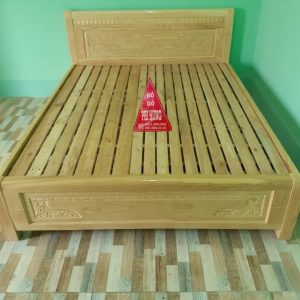 giường gỗ sồi