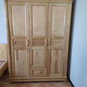 tủ áo gỗ sồi 3 cánh