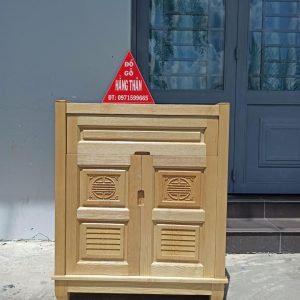 Tủ dép gỗ sồi