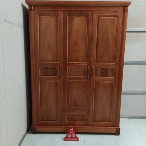 tủ áo gỗ xoan đào 3 cánh