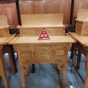 Bàn thờ gỗ căm xe 1m07