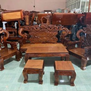 BỘ GHẾ RỒNG KHUỶNH