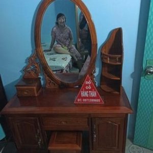 bàn trang điểm gỗ tràm rừng