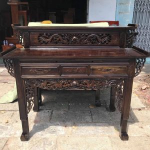Bàn thờ gỗ muồng đen
