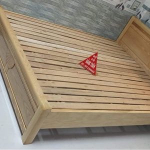 Giường Gỗ Xoan Đào Bắc khổ 1m6*2m (07)