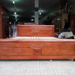 Giường Gỗ Xoan Đào Bắc 02