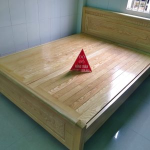 Giường gỗ sồi nga dát phản 1m6