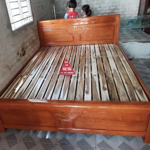 Giường Gỗ Xoan Đào Bắc khổ 1m6*2m